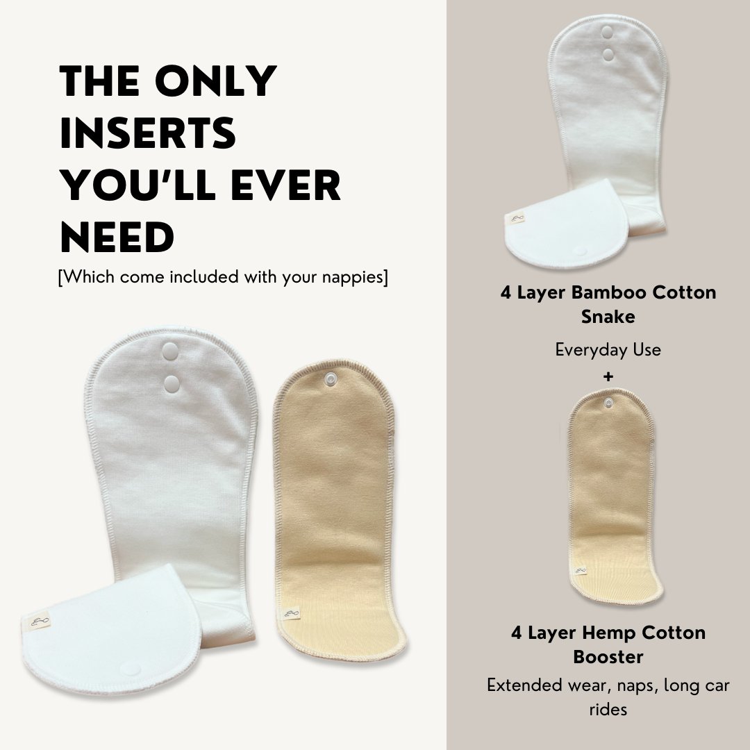 Modern Cloth Nappy - 6 Bundle & Save - Mimi & Co