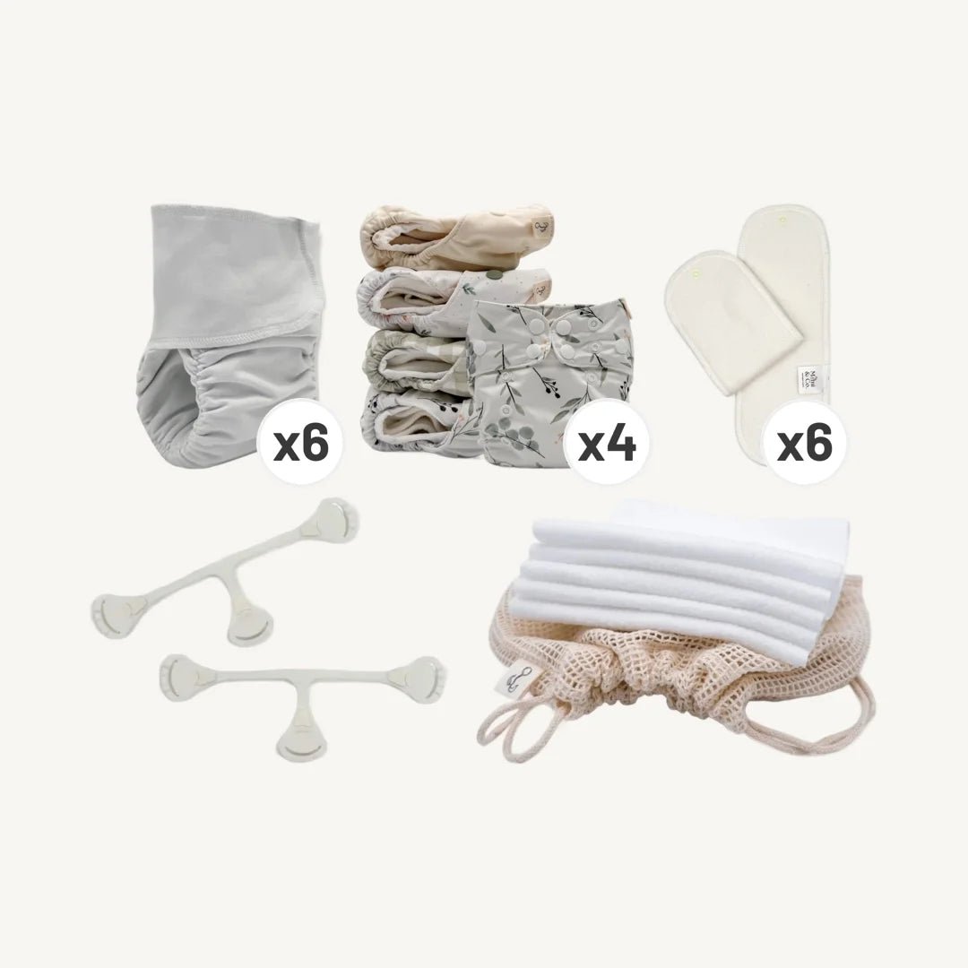 Newborn Heavy Wetter Night Nappy Bundle - Mimi & Co