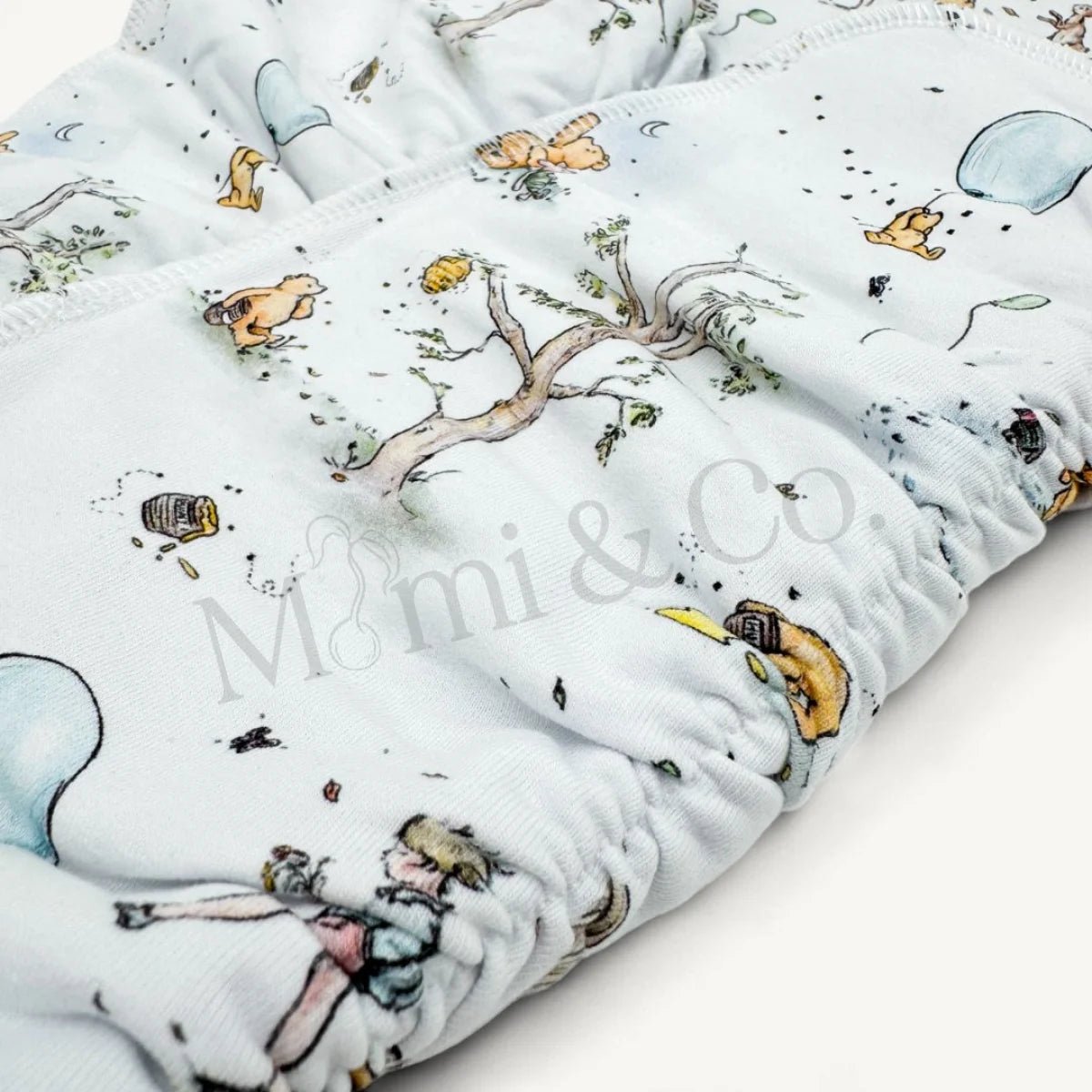 Newborn Stretchy Preflat | Animal Dots - Mimi & Co