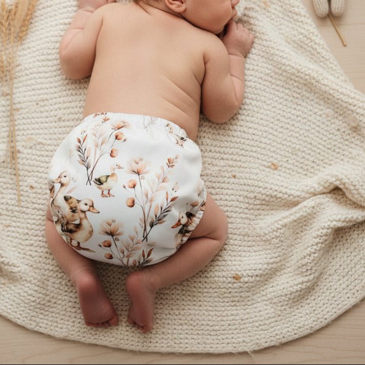 Newborn Wipeable Cover | Duck [Ships March 14th] - Mimi & Co