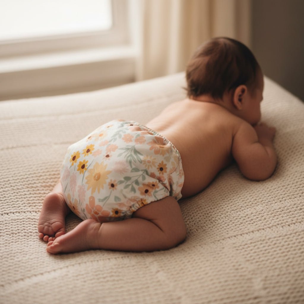 Newborn Wipeable Cover | Indigo [Ships March 14th] - Mimi & Co