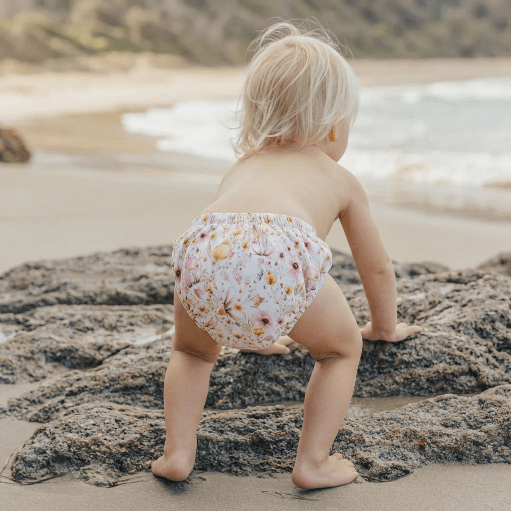 One-Size Reusable Mimi® Swim Nappy | Charmed - Mimi & Co