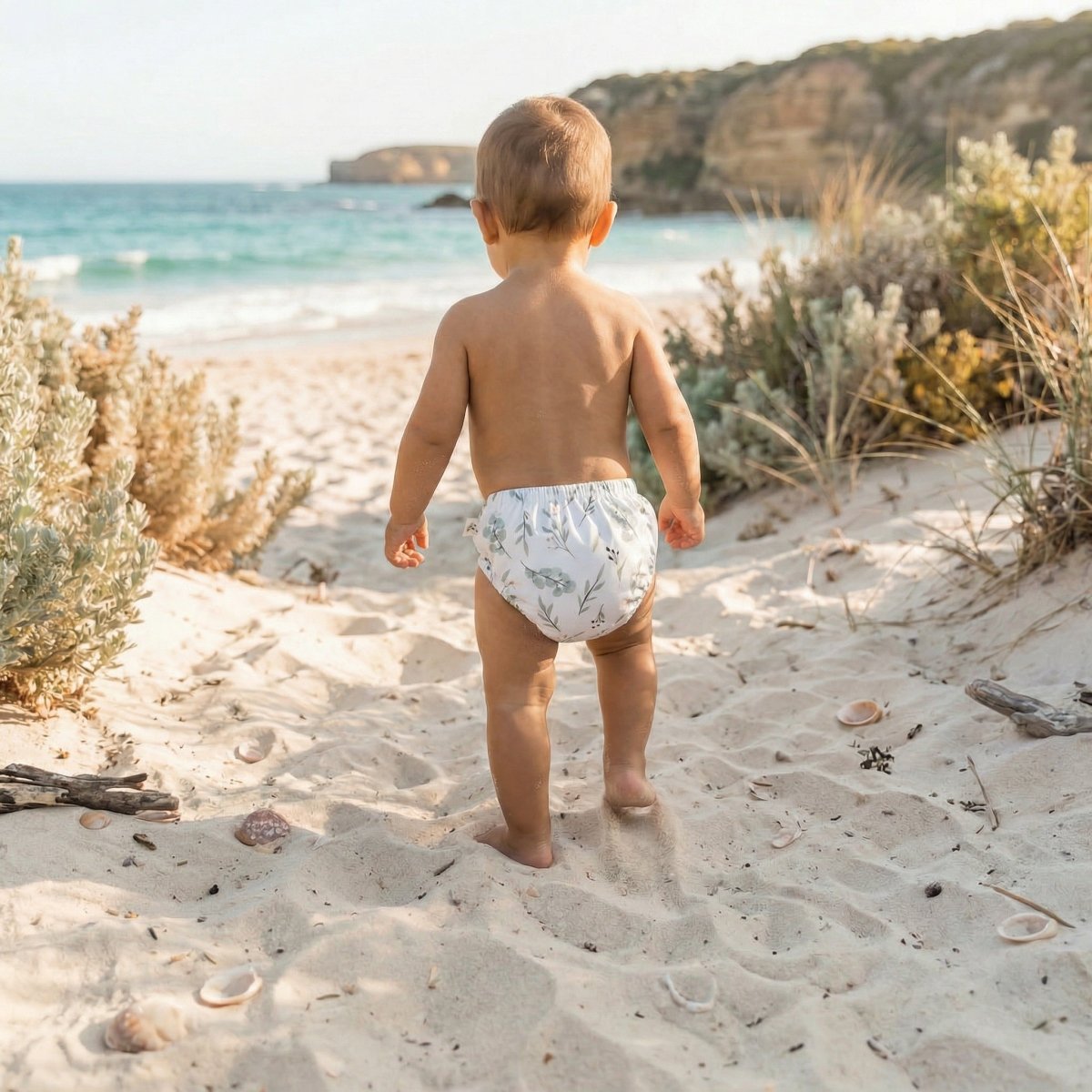 One - Size Reusable Mimi® Swim Nappy | Gum Bum [Ships 14th March] - Mimi & Co
