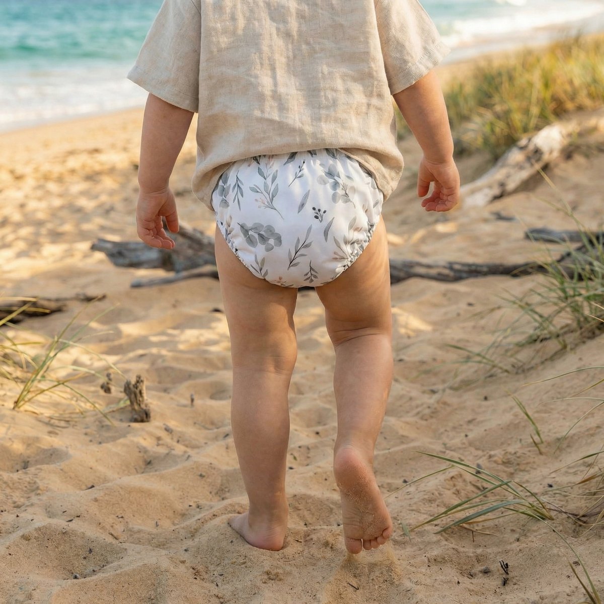 One - Size Reusable Mimi® Swim Nappy | Gum Bum [Ships 14th March] - Mimi & Co