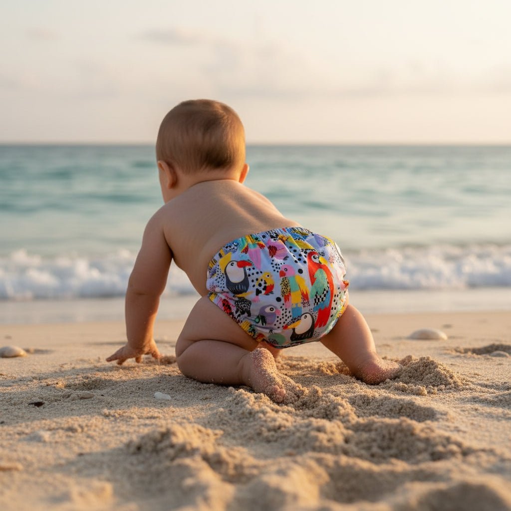 One - Size Reusable Mimi® Swim Nappy | Penny [Feb Preorder] - Mimi & Co