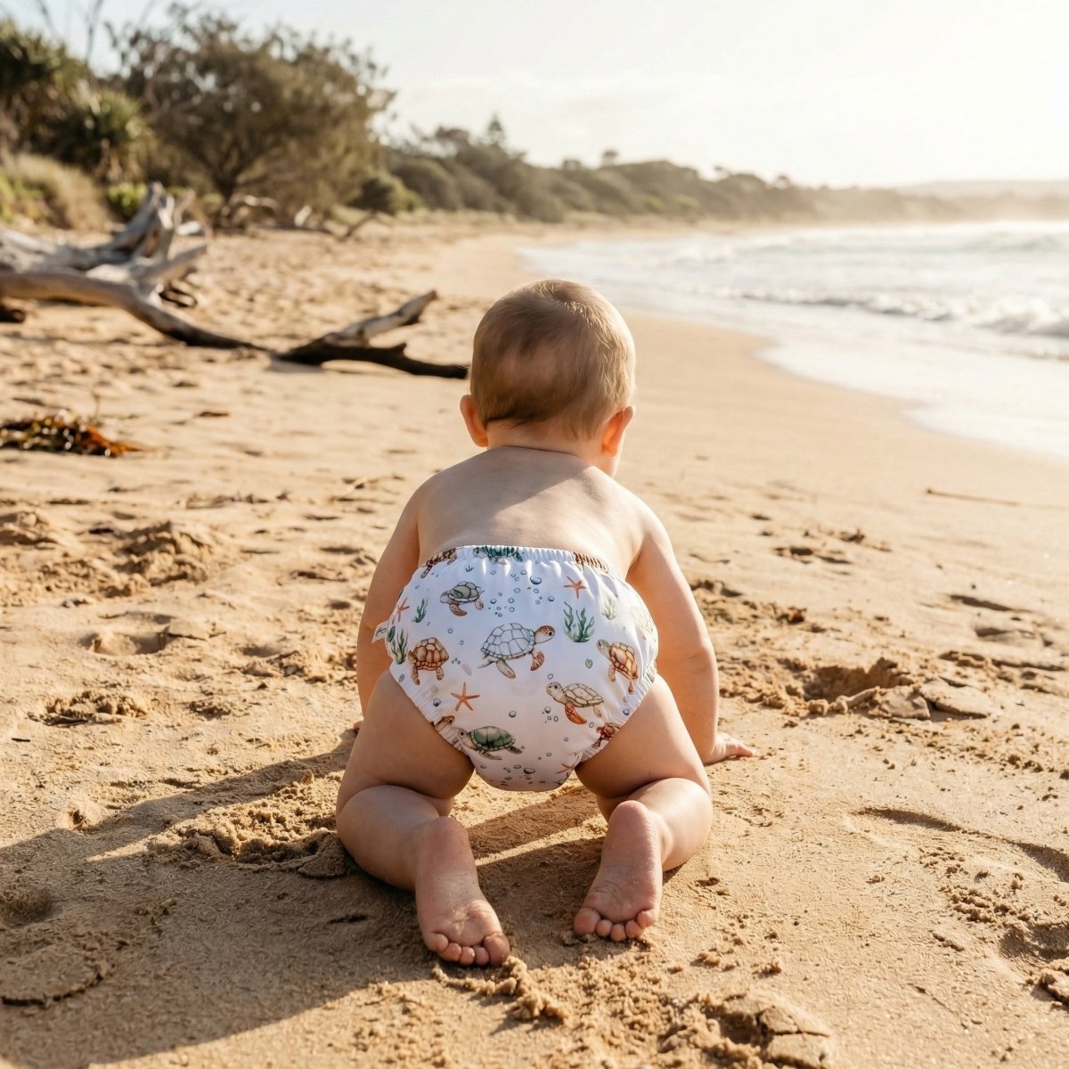 One - Size Reusable Mimi® Swim Nappy | Turdles [Ships 14th March] - Mimi & Co