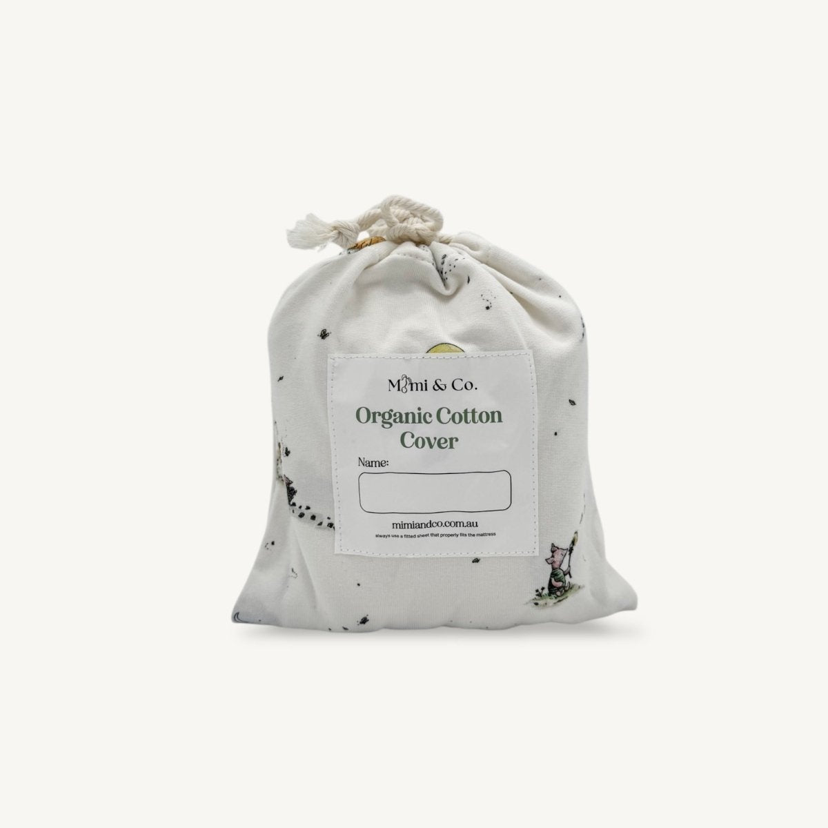 Organic Cotton Jersey Bassinet Sheet | Poo - Mimi & Co