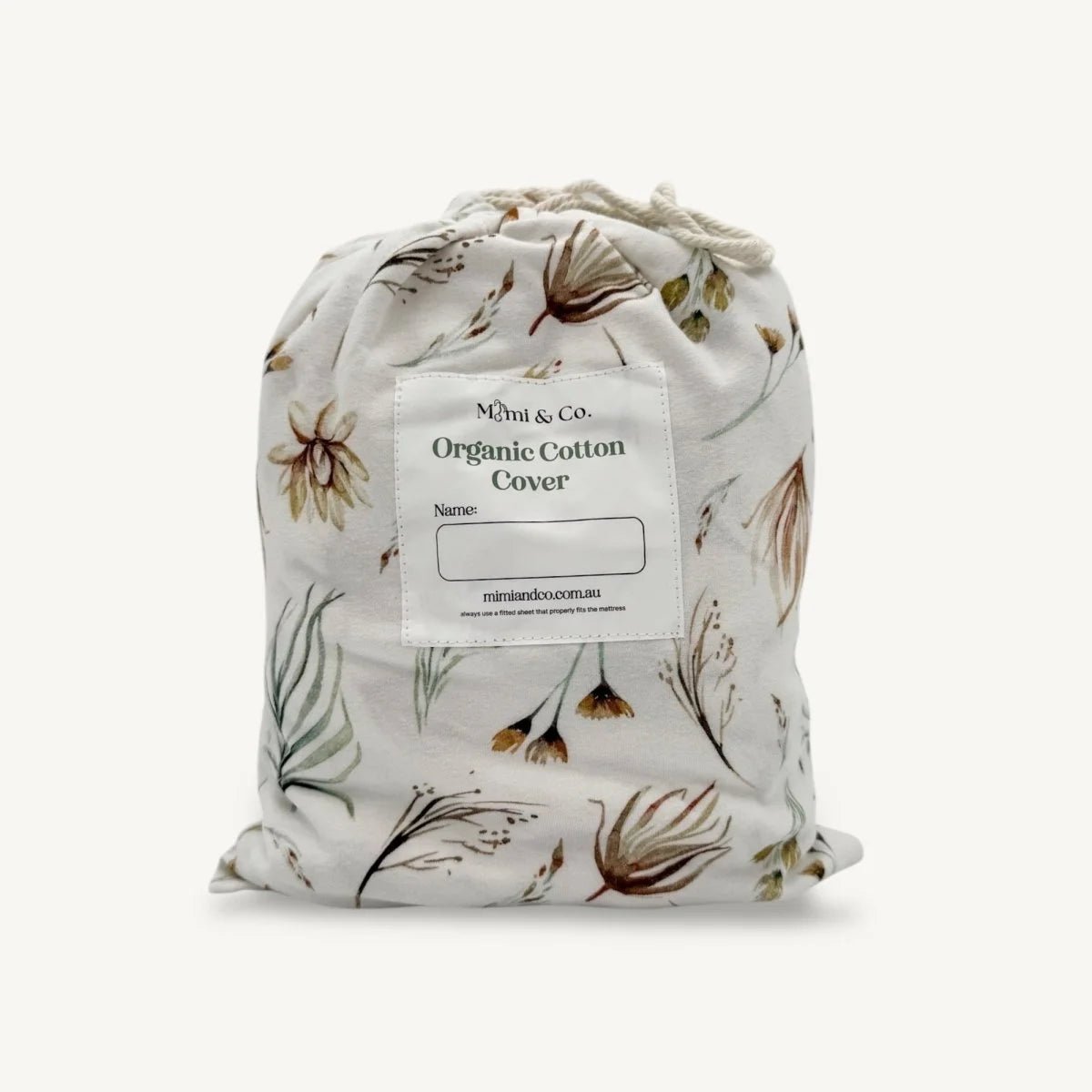 Organic Cotton Jersey Cot Sheet | Brussels - Mimi & Co