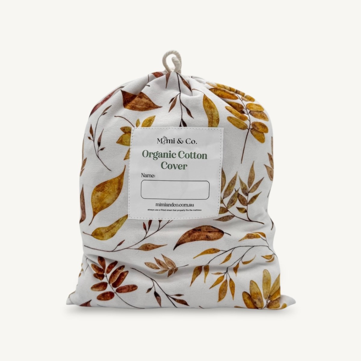 Organic Cotton Jersey Cot Sheet | Burnside - Mimi & Co