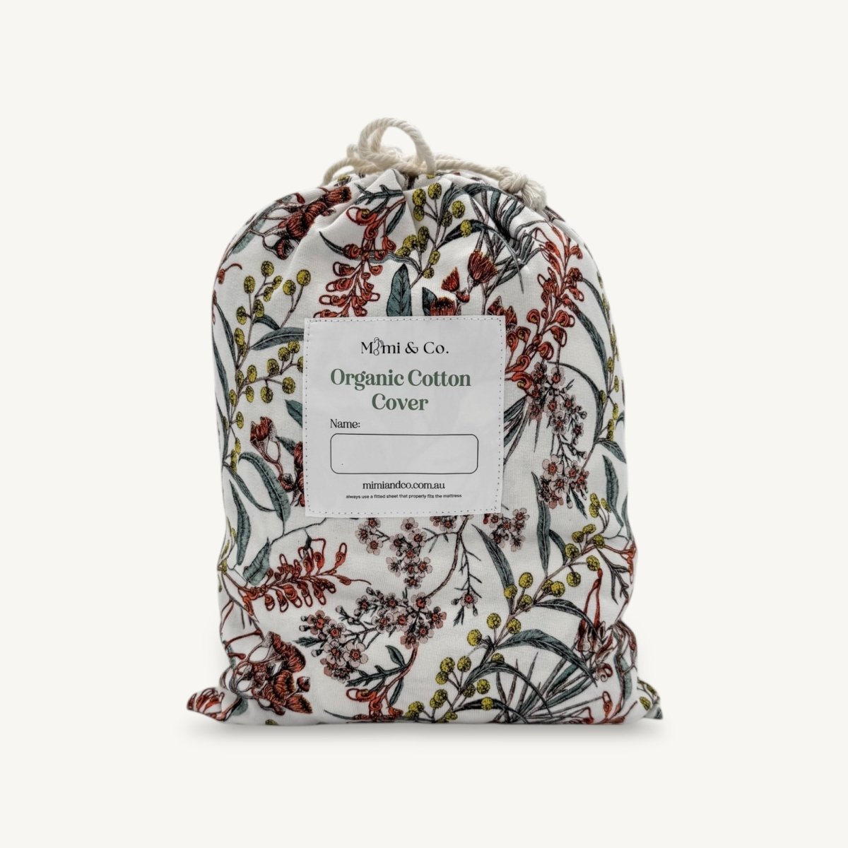 Organic Cotton Jersey Cot Sheet | Earth - Mimi & Co