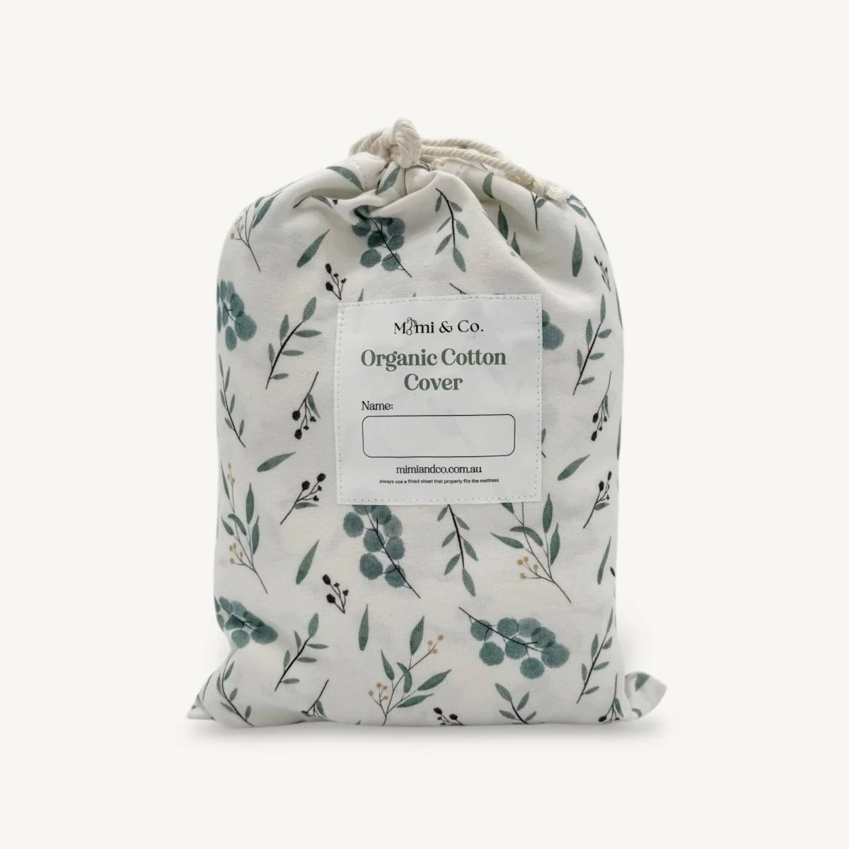 Organic Cotton Jersey Cot Sheet | Gum Bum - Mimi & Co