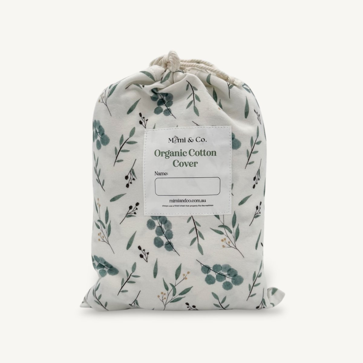 Organic Cotton Jersey Cot Sheet | Gum Bum - Mimi & Co