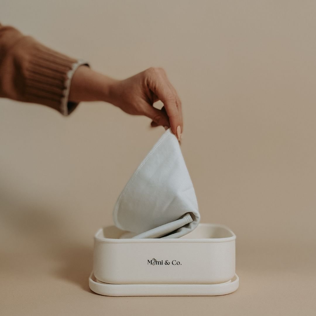 Organic Cotton Wipes [5 Pack] - Mimi & Co