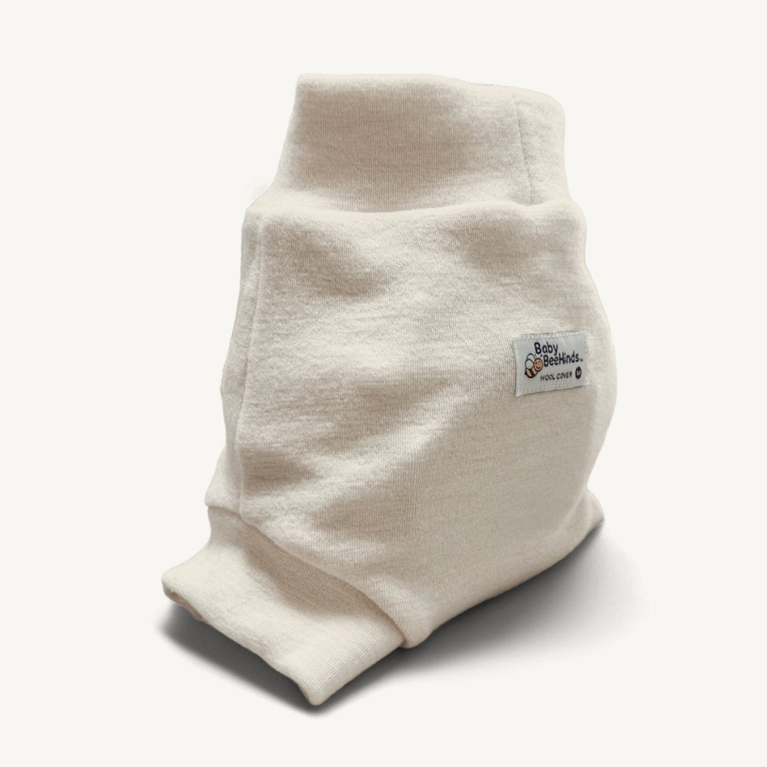 OSFM Bamboo Fitted Nappy + Wool Cover - Mimi & Co