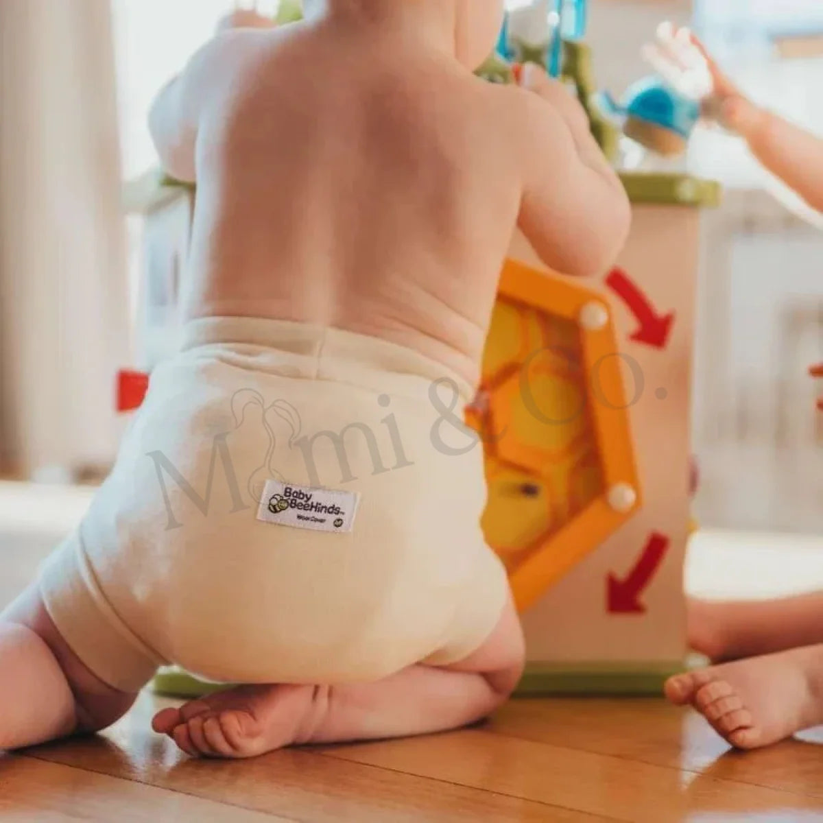 OSFM Bamboo Fitted Nappy + Wool Cover + Lanolin - Mimi & Co