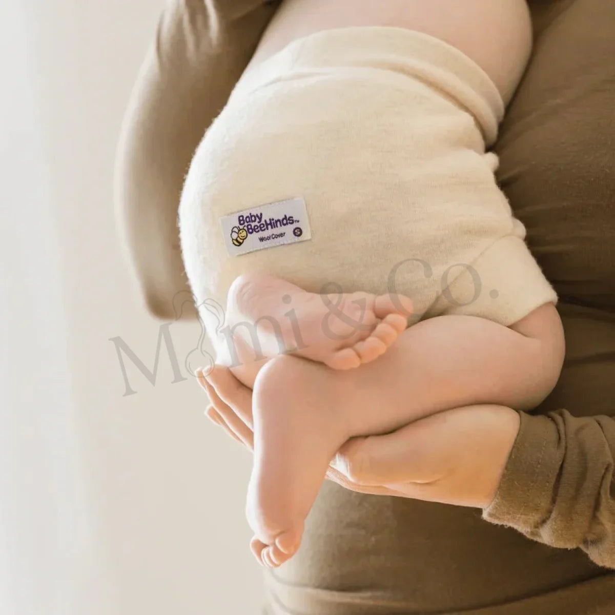 OSFM Bamboo Fitted Nappy + Wool Cover + Lanolin - Mimi & Co