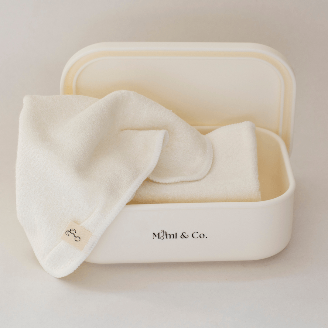 Reusable Bamboo Wipes [5 Pack] - Mimi & Co