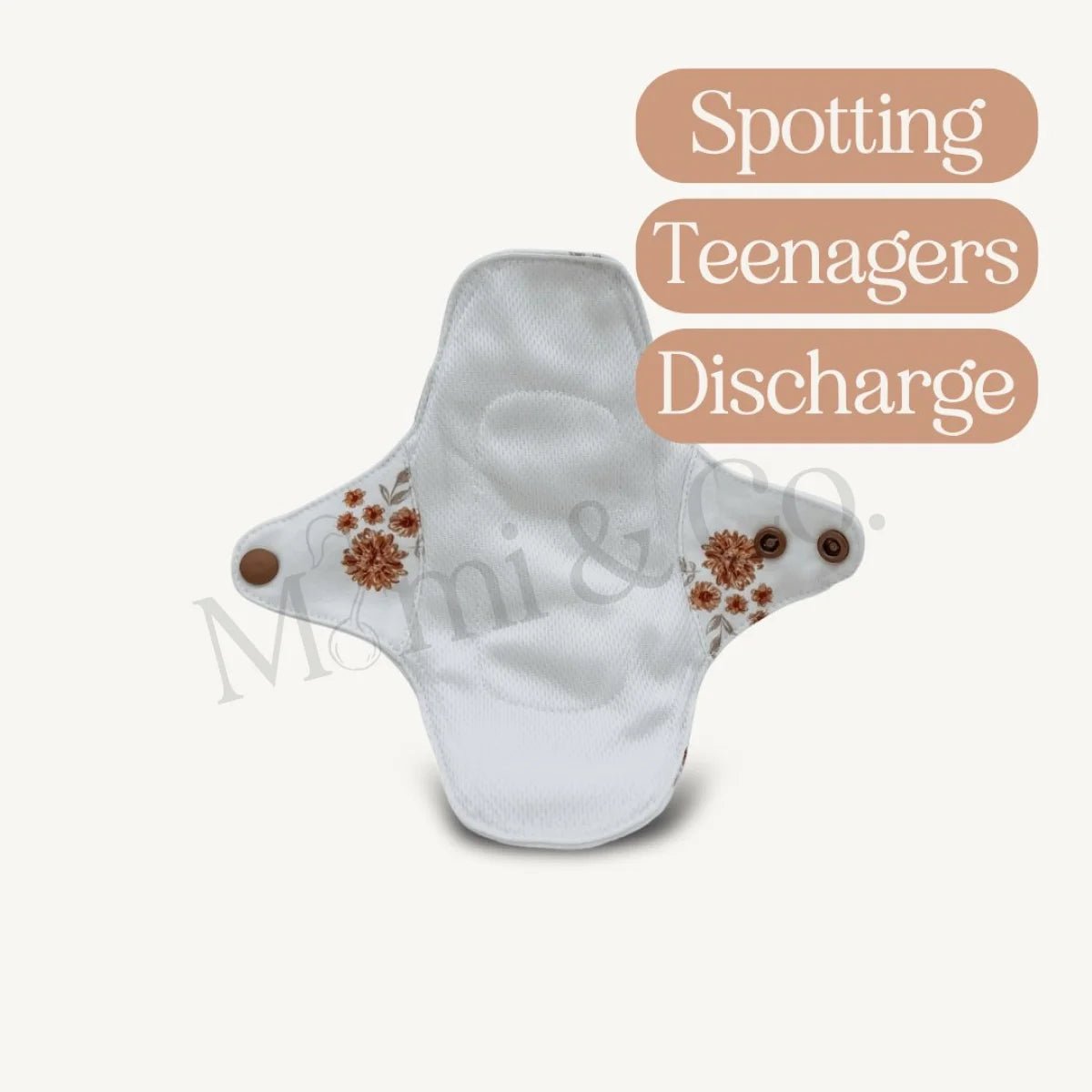 Reusable Mimi® Menstrual Pad Bundle | Light - Mimi & Co