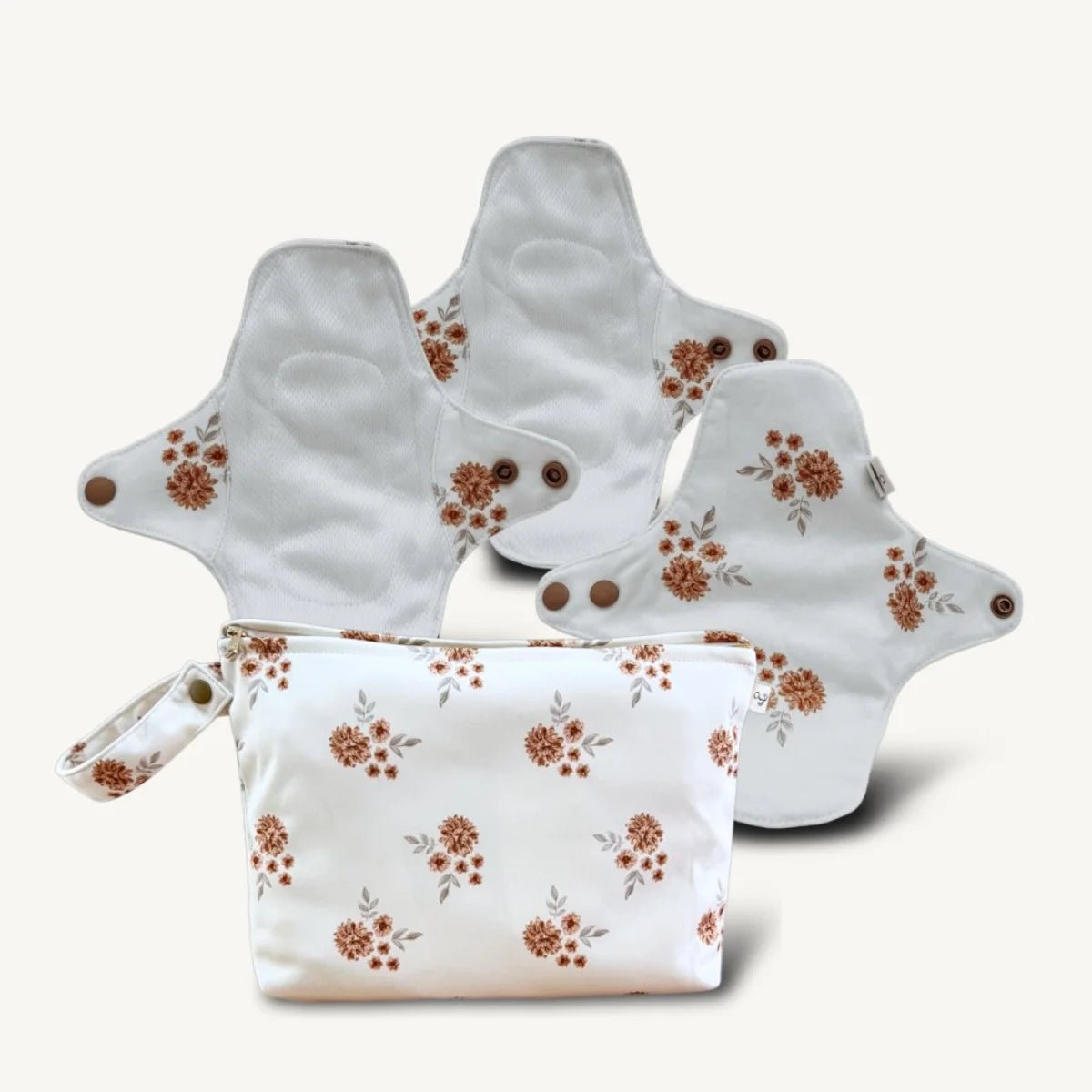 Reusable Mimi® Menstrual Pad Bundle | Light - Mimi & Co