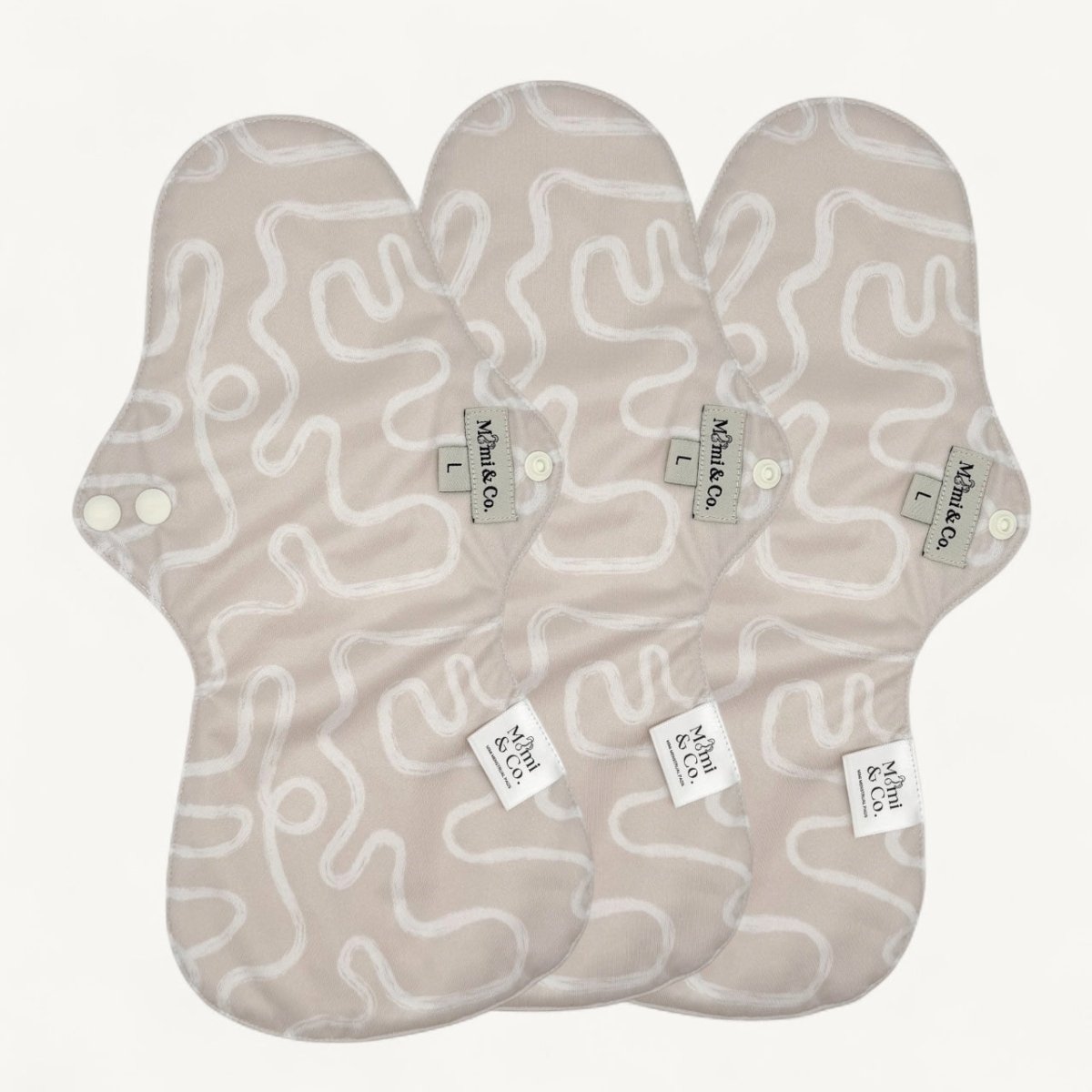 Reusable Mimi® Menstrual Sanitary Pad | Heavy 3 Pack [PreOrder] - Mimi & Co