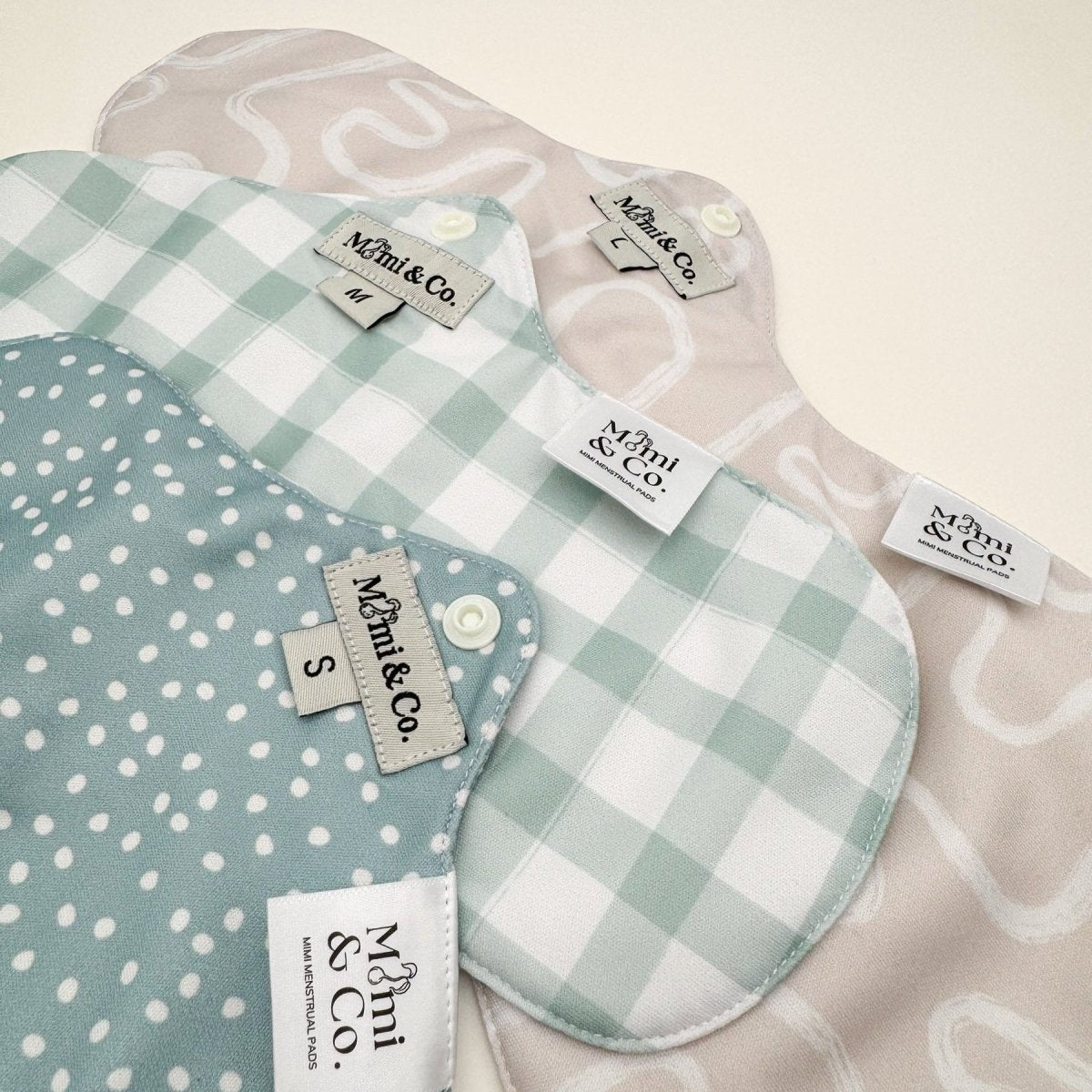 Reusable Mimi® Menstrual Sanitary Pad | Mixed 3 Pack [PreOrder] - Mimi & Co