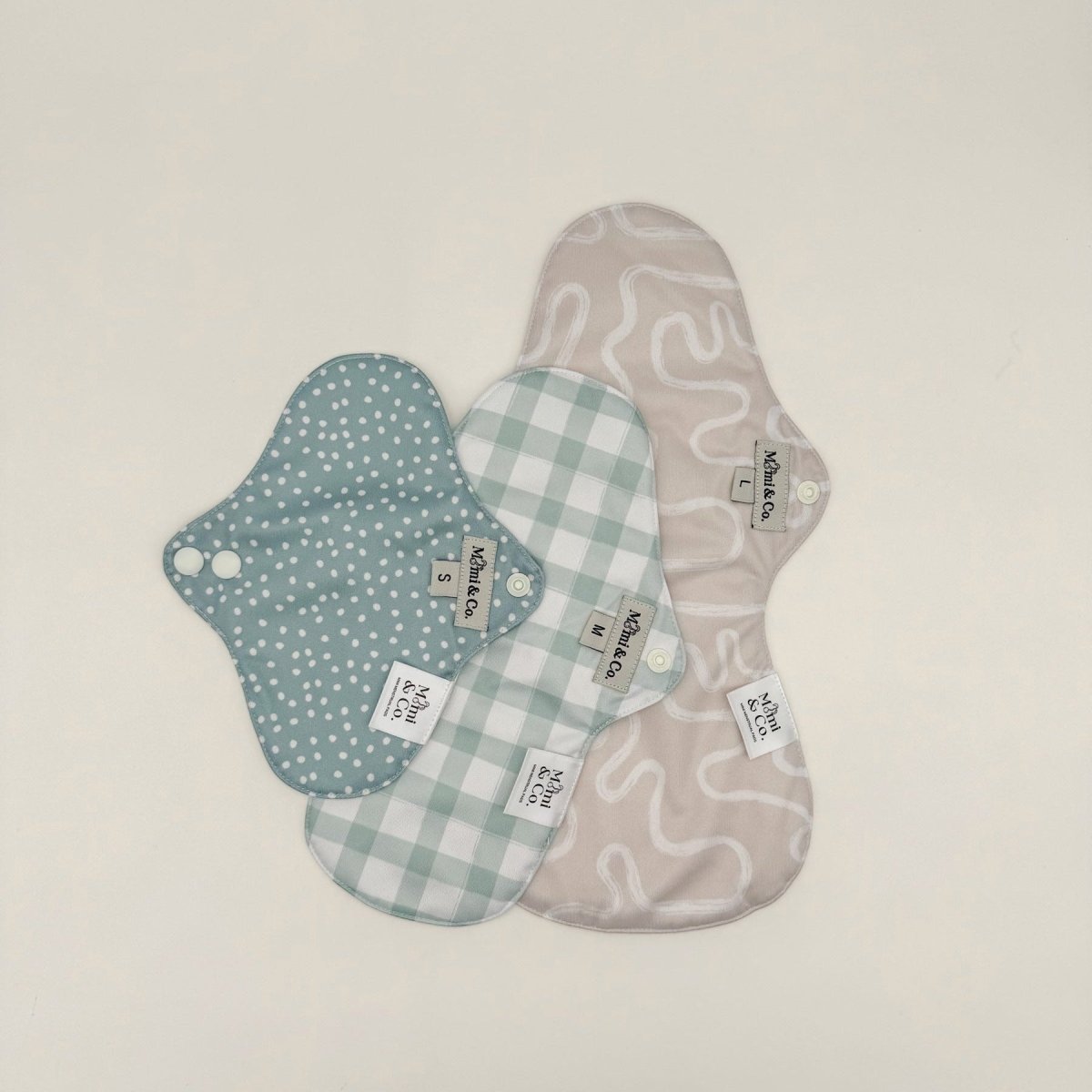 Reusable Mimi® Menstrual Sanitary Pad | Mixed 3 Pack [PreOrder] - Mimi & Co