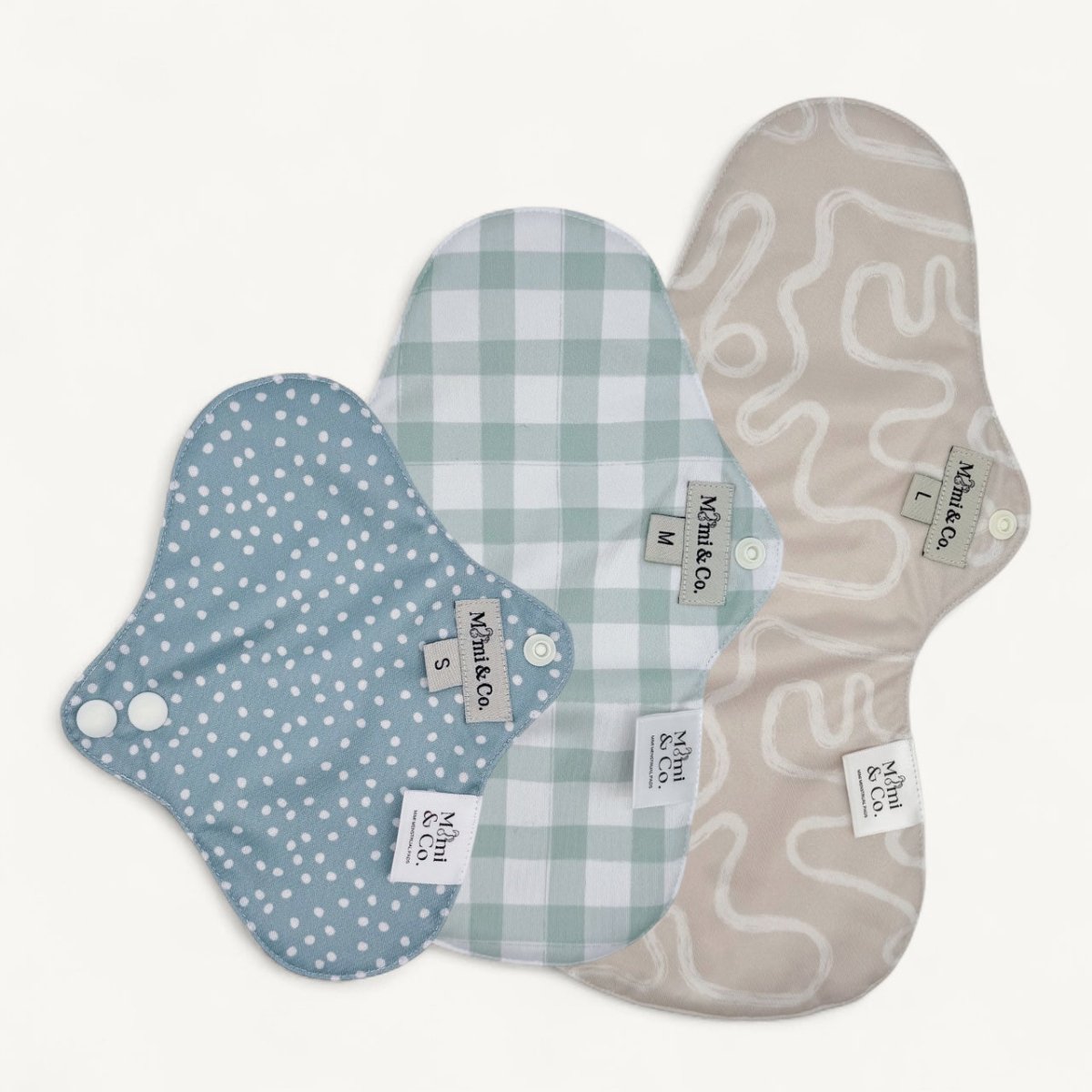 Reusable Mimi® Menstrual Sanitary Pad | Mixed 3 Pack [PreOrder] - Mimi & Co