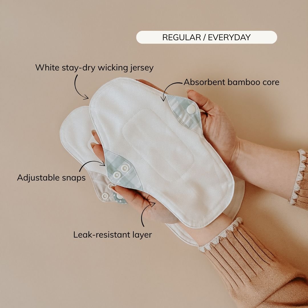 Reusable Mimi® Menstrual Sanitary Pad | Mixed 3 Pack [Shipping 30/9] - Mimi & Co