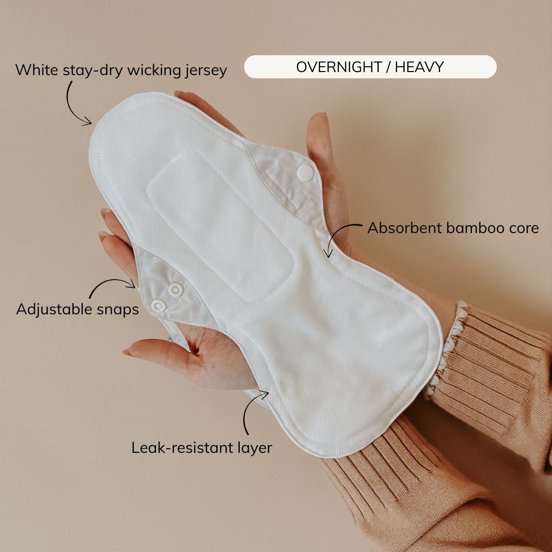 Reusable Mimi® Menstrual Sanitary Pad | Mixed 3 Pack [Shipping 30/9] - Mimi & Co