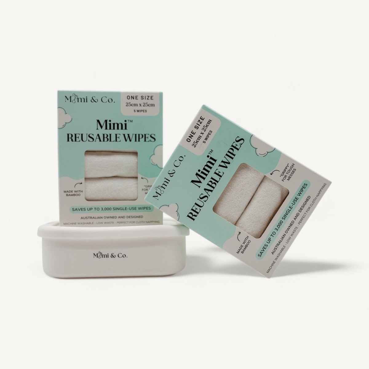 Reusable Wipes Trial Bundle - Mimi & Co