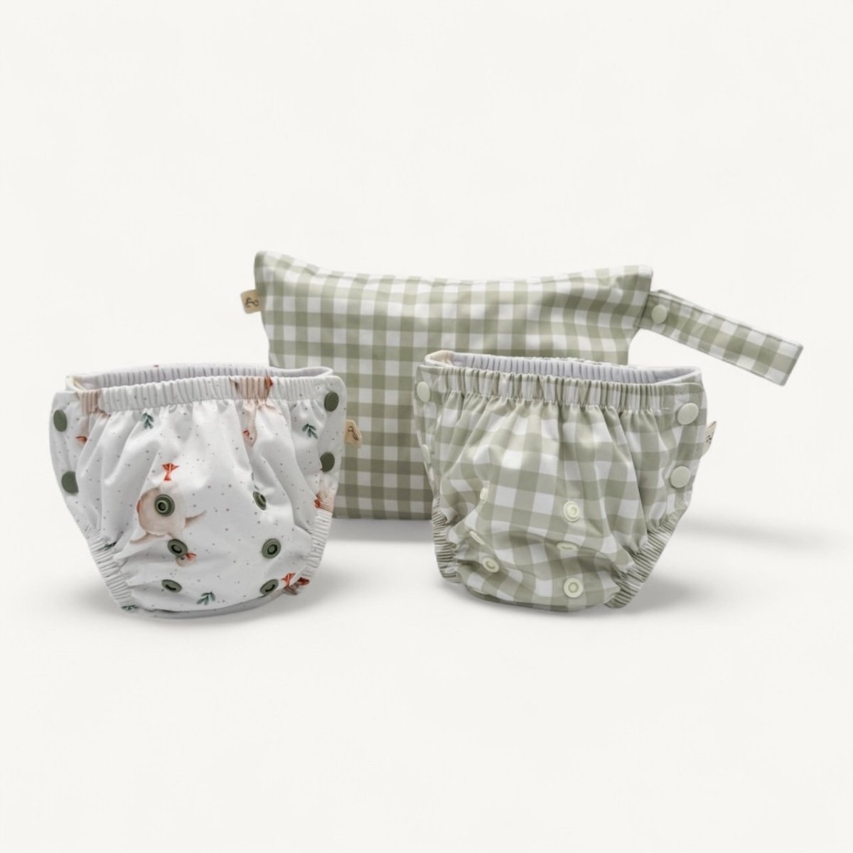 Swim Nappy Duo + Wet Bag Bundle - Mimi & Co
