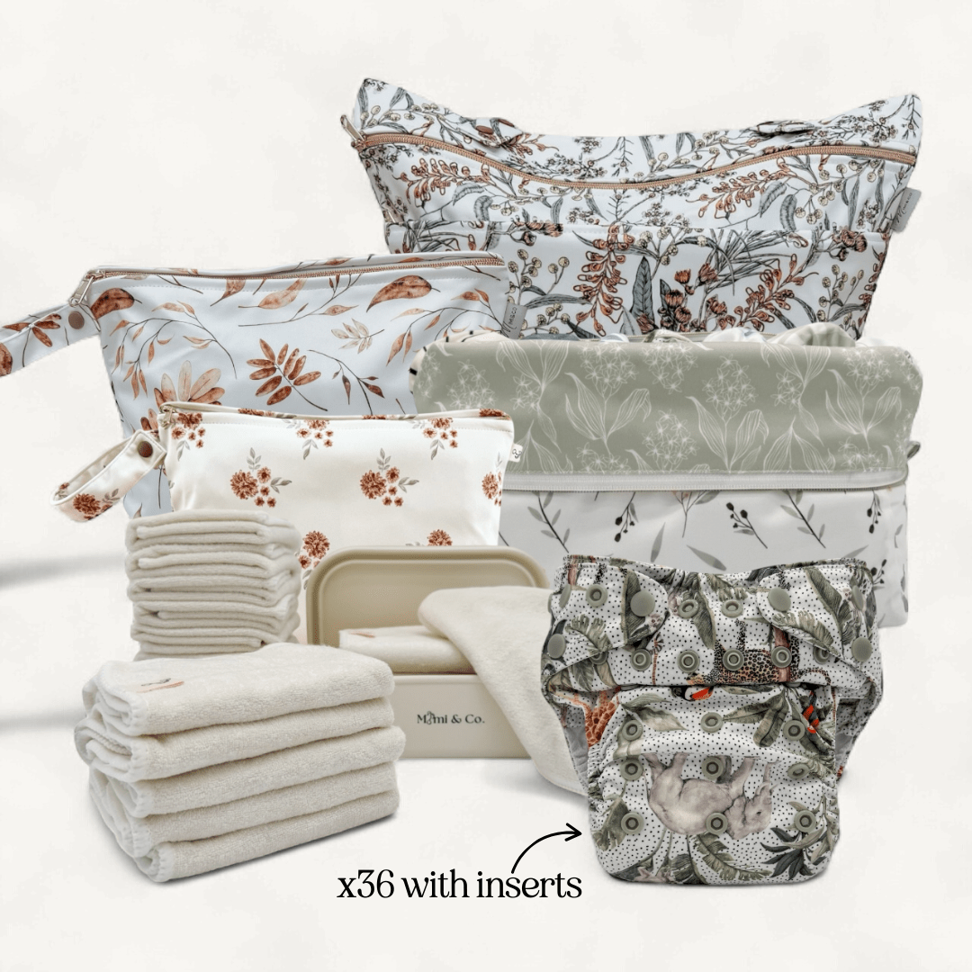 The Ultimate Full Time Stash (Bamboo Terry) - Mimi & Co
