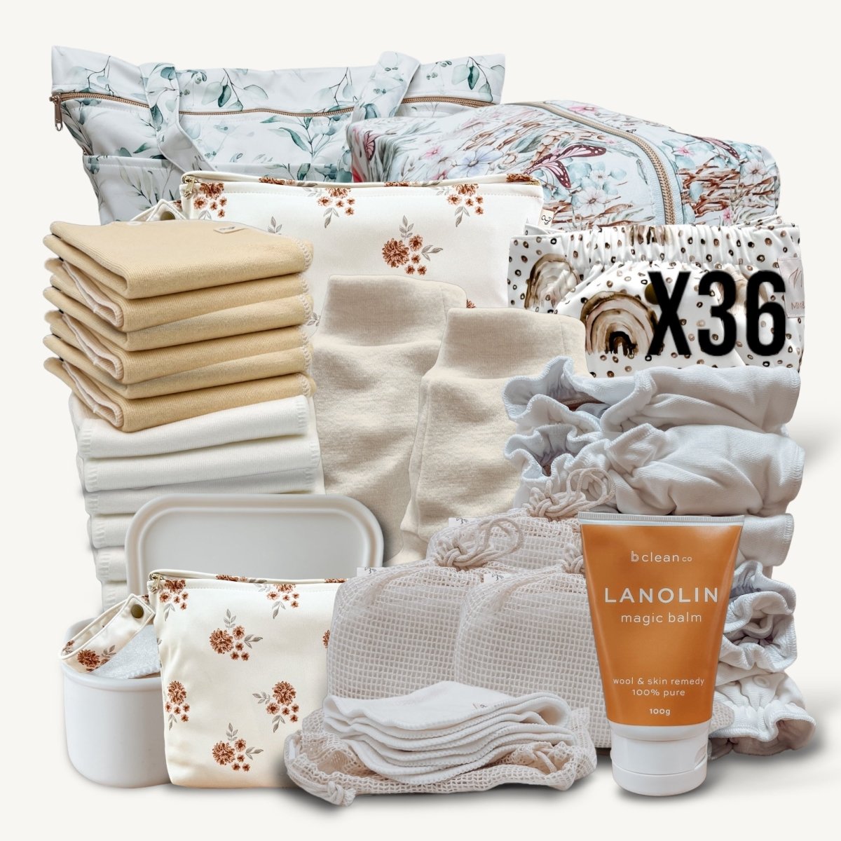 The Ultimate Full Time Stash [Fitted Night Nappies] - Mimi & Co