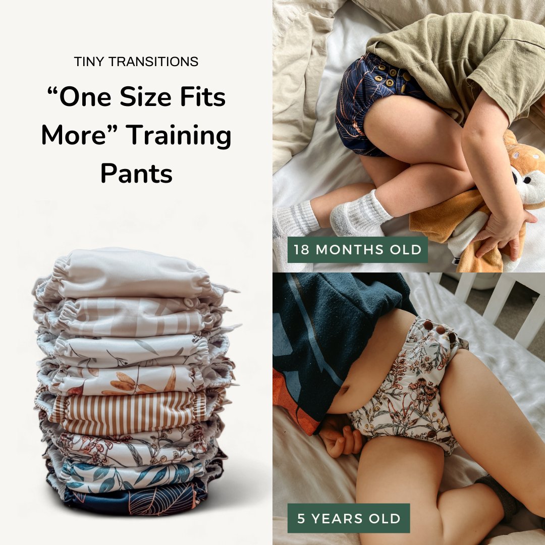 TinyTransition™ Training Pants | Burnside - Mimi & Co