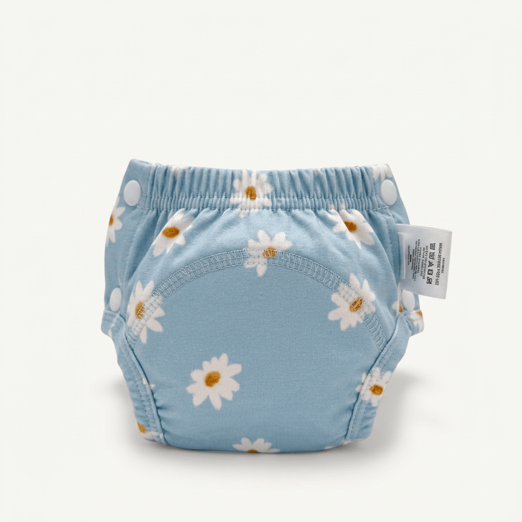 Toilet Training Undies Pants 2.0 | Blue Daisy [Ships September] - Mimi & Co