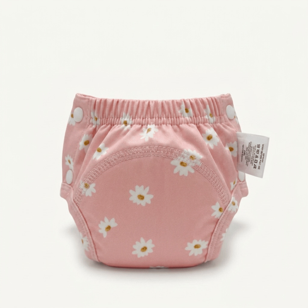Toilet Training Undies Pants 2.0 | Pink Daisy [Ships September] - Mimi & Co