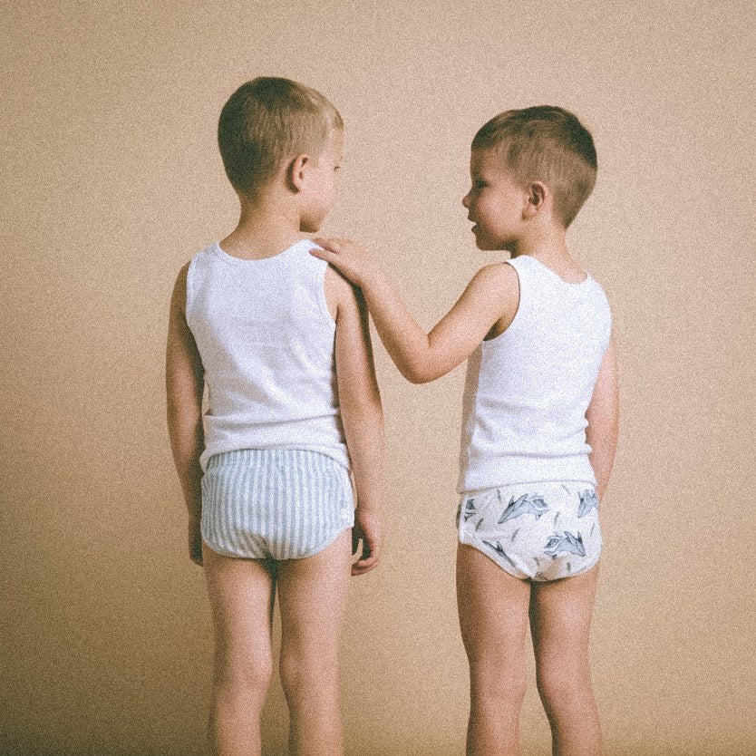 Toilet Training Undies Pants 2.0 | Whales [Ships October] - Mimi & Co