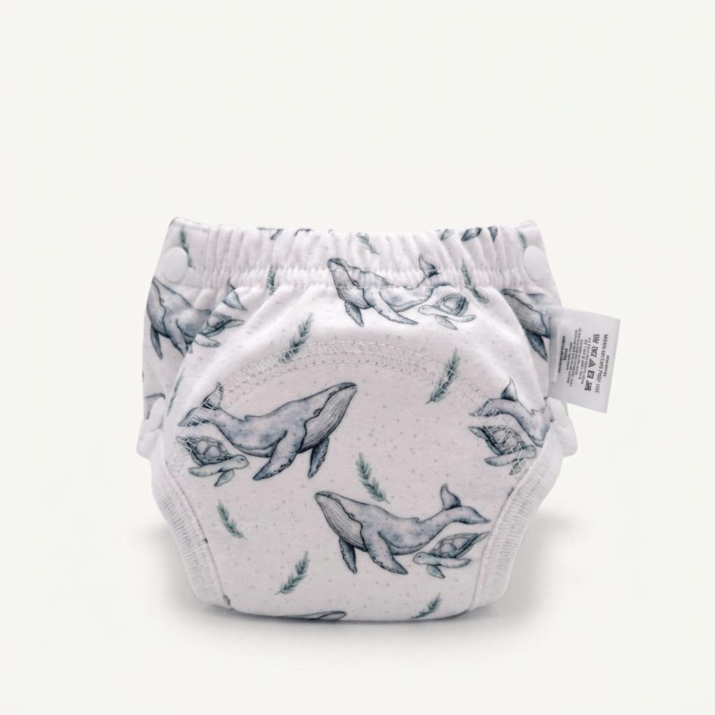 Toilet Training Undies Pants 2.0 | Whales [Ships September] - Mimi & Co
