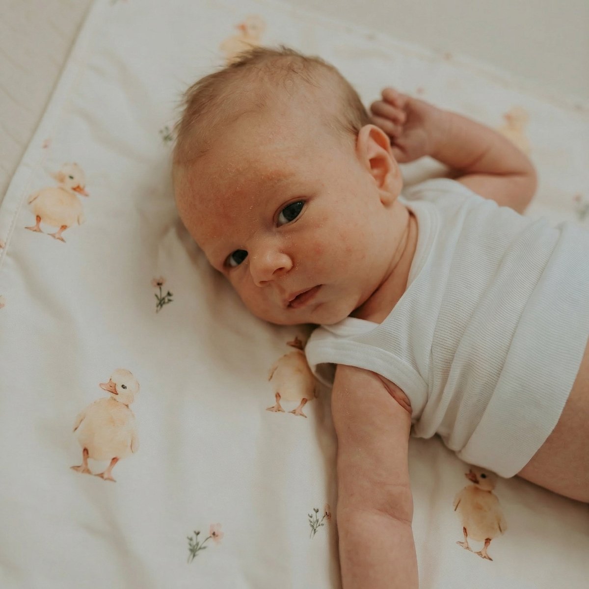 Travel Bamboo Change Mat | Baby Duck - Mimi & Co