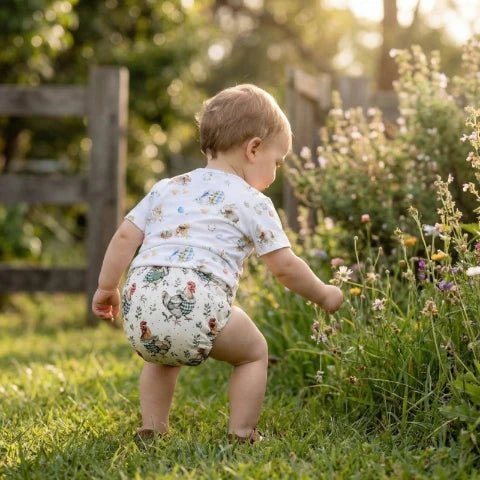 Vintage Hen 2.0 Modern Cloth Nappy - Mimi & Co