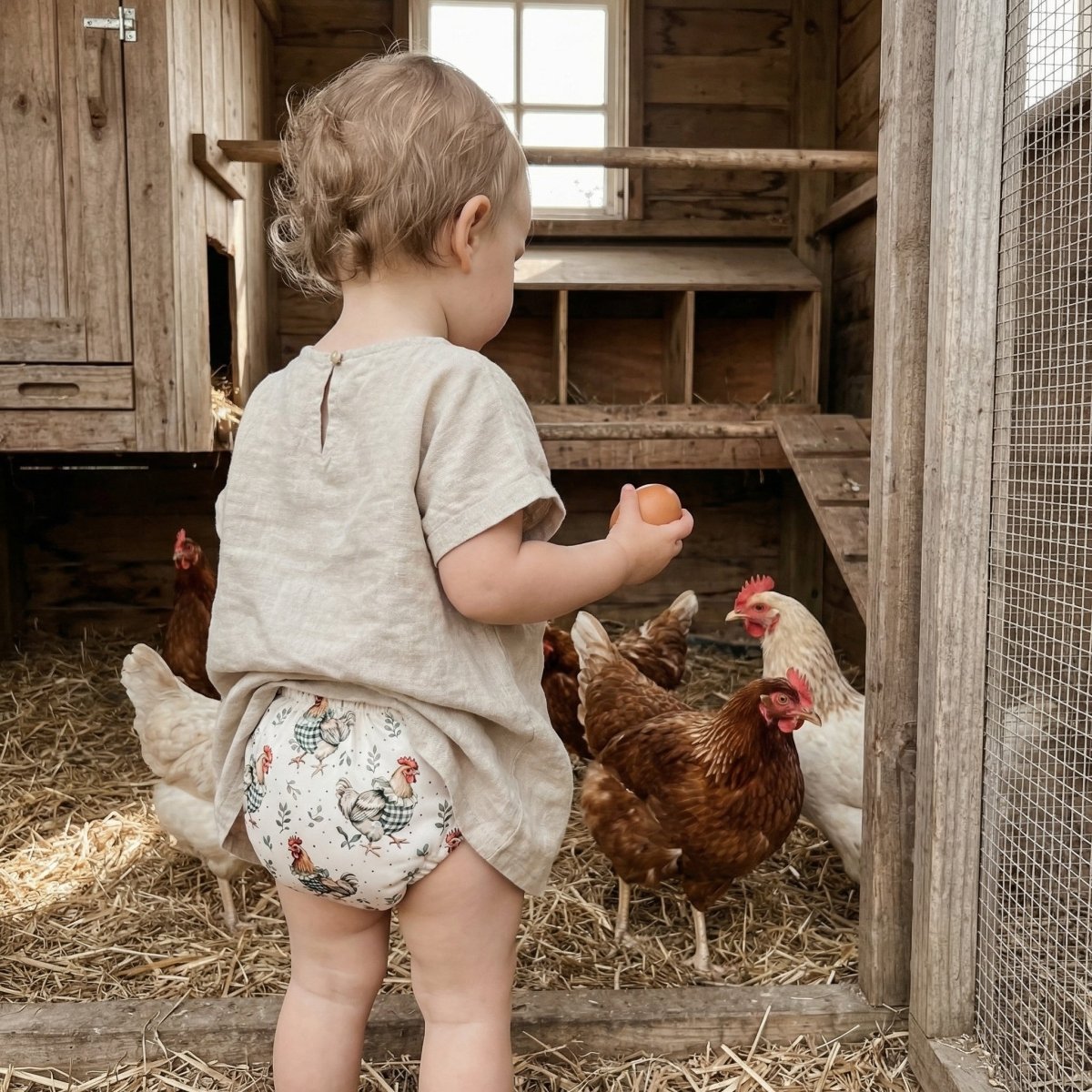 Vintage Hen 2.0 Modern Cloth Nappy - Mimi & Co