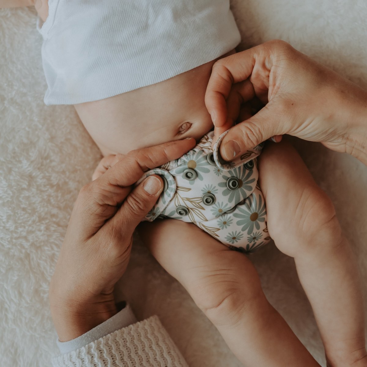 Wildflower Bloom 2.0 Modern Cloth Nappy - Mimi & Co
