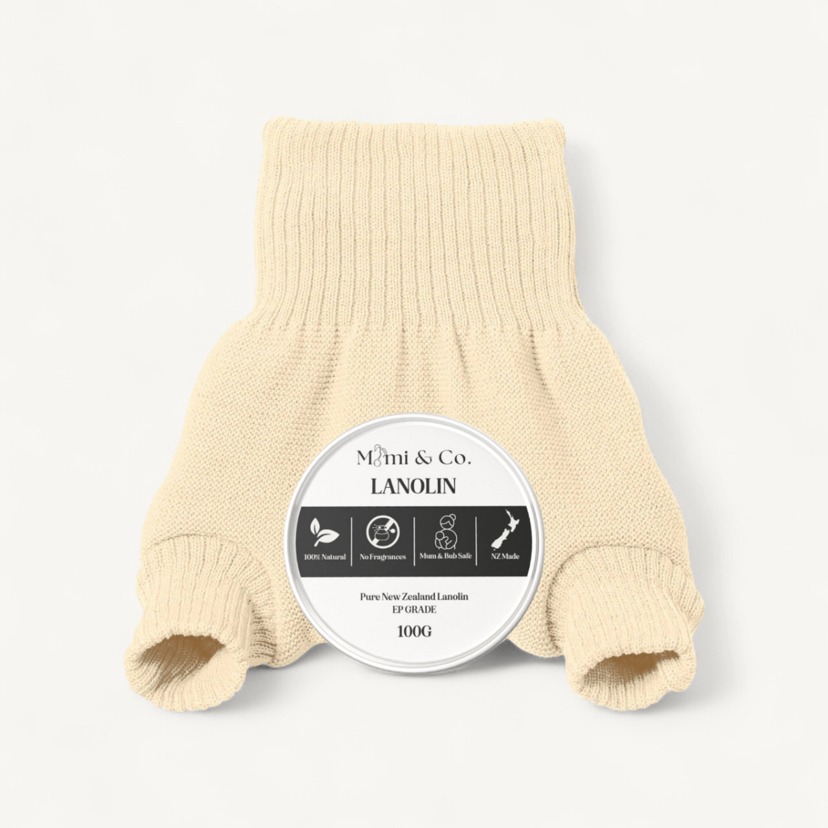 Wool Cover + Lanolin - Mimi & Co