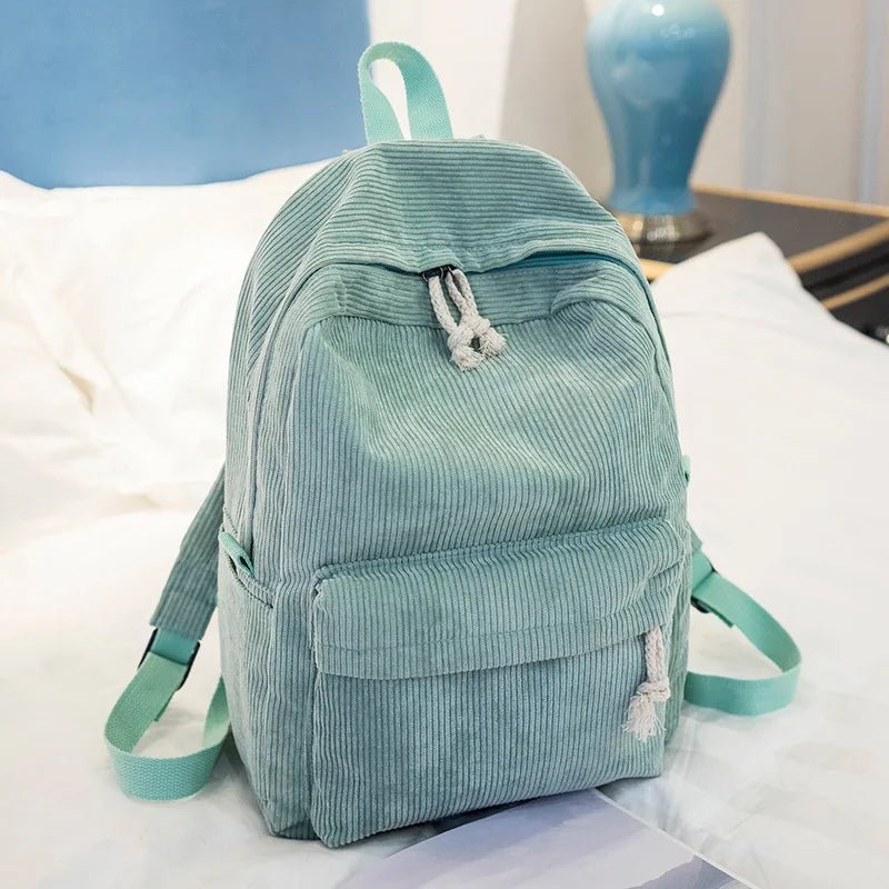 Corduroy Personalised Backpack - Mimi & Co