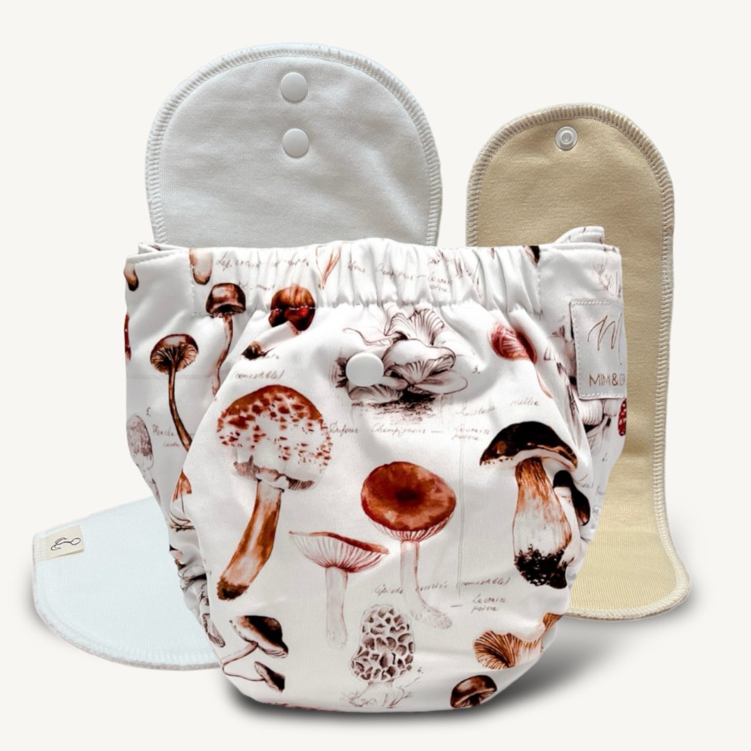 Mushroom 2.0 Modern Cloth Nappy - Mimi & Co