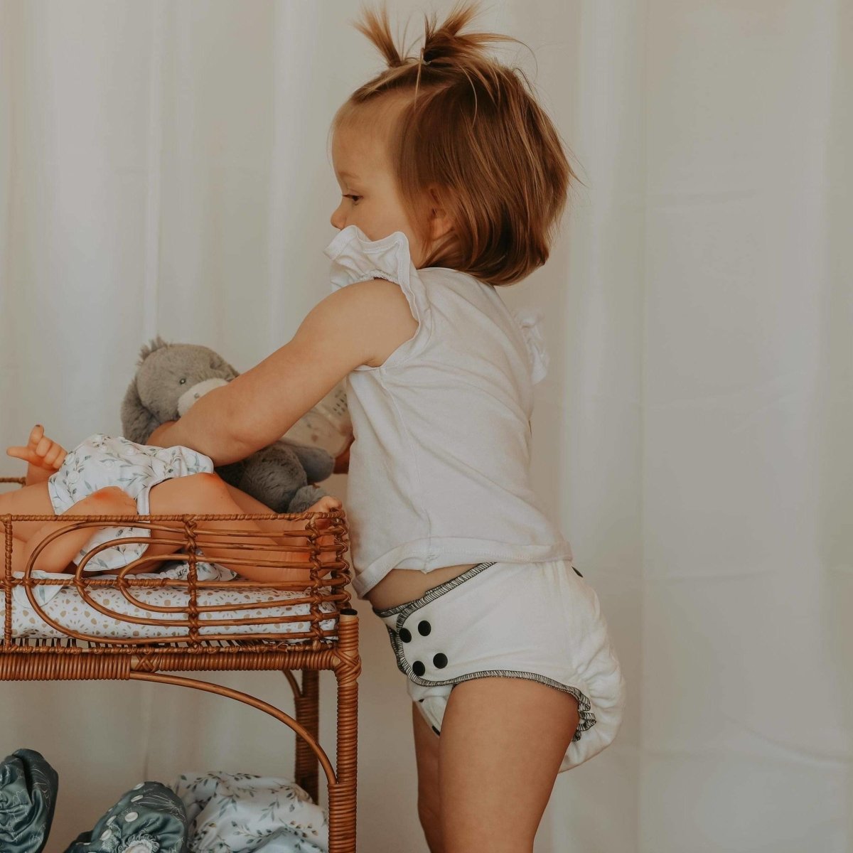 OSFM Bamboo Fitted Nappy - Mimi & Co