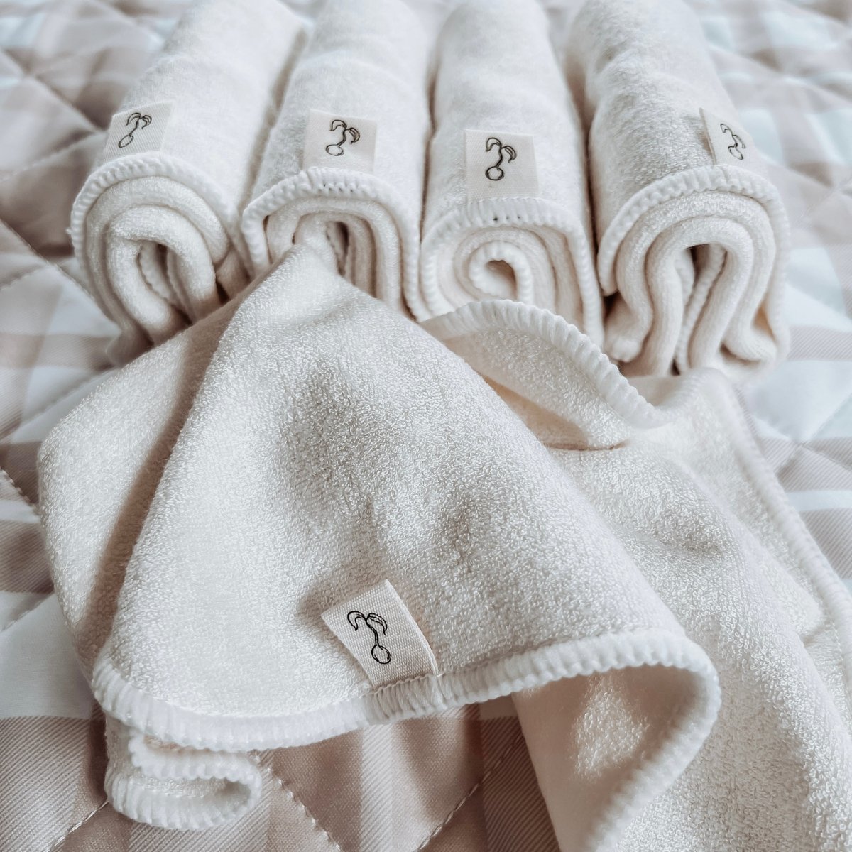 Reusable Bamboo Wipes [5 Pack] - Mimi & Co
