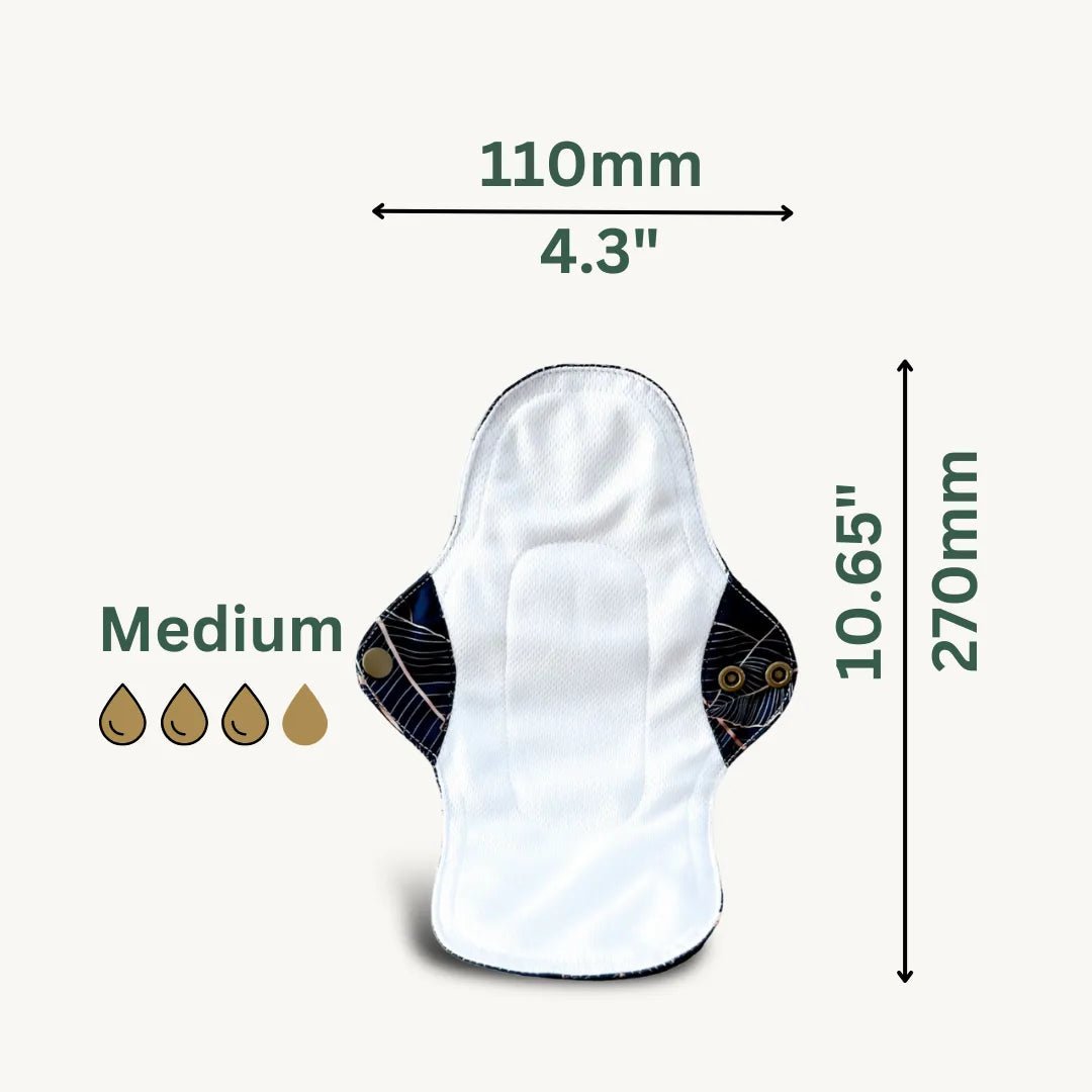 Night (overnight) size sanitary pads, sanitary napkins, period pads –  Bamboo Babe