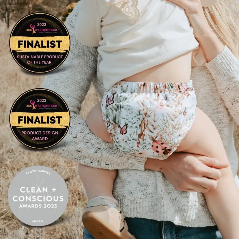 Spotted Gum 2.0 Modern Cloth Nappy [PREORDER] - Mimi & Co